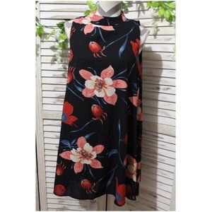 Peace Love Halter top swing dress (393)